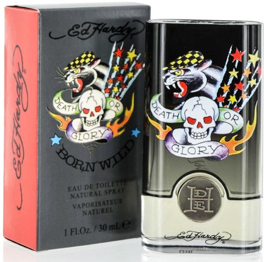 Christian Audigier Ed Hardy BORN WILD Death Or Glory Men
