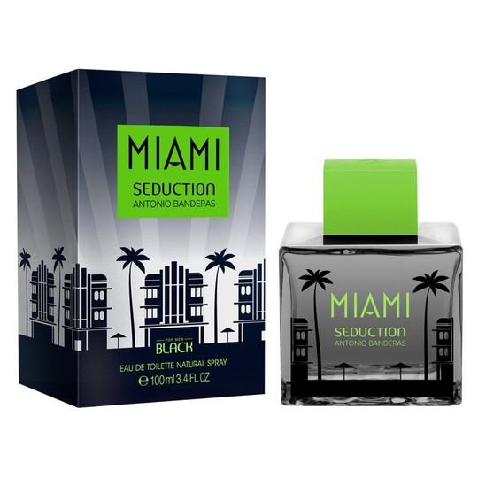 Antonio Banderas SEDUCTION IN BLACK MIAMI Men