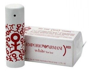 Giorgio Armani EMPORIO ARMANI RED WHITE Women