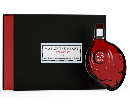 Map Of The Heart RED HEART V 3 Women