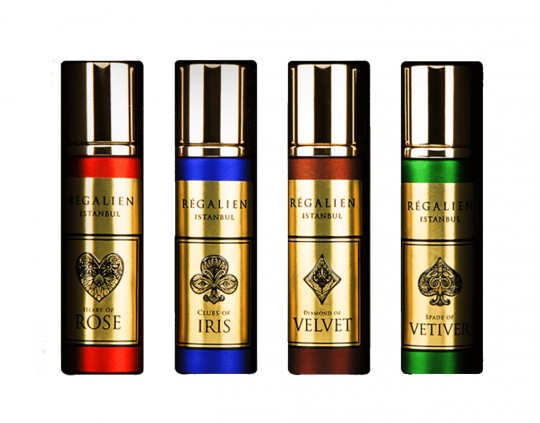 Regalien CLUBS OF IRIS, DIAMOND OF VELVET, HEART OF ROSE, SPADE OF VETIVER Unisex