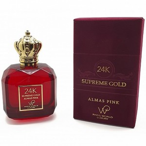 Paris World Luxury 24K SUPREME GOLD ALMAS PINK Women