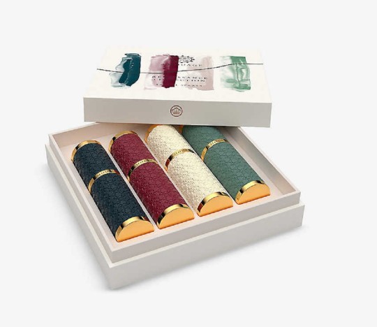 Amouage Renaissance set (Enclave, Crimson Rocks, Ashore, Meander) Unisex