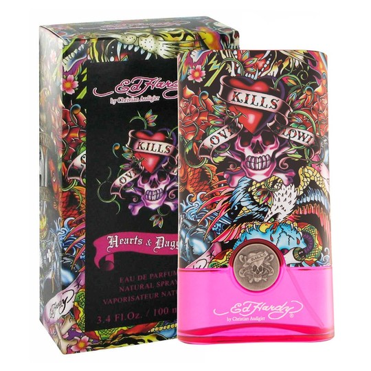 Christian Audigier Ed Hardy HEARTS & DAGGERS Love Kills Slowly Women