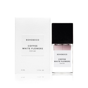 Bohoboco COFFEE WHITE FLOWERS Unisex