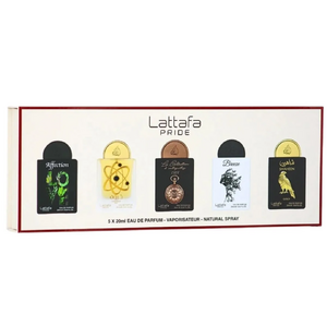 Lattafa AFFECTION Love, BREEZE, LA COLLECTION D'ANTIQUITES 1505, SHAHEEN GOLD, THARWAH GOLD Pride Unisex