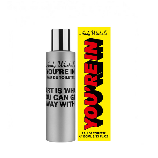 Comme des Garcons Andy Warhol's YOU'RE IN Art Is What You Can Get Away With Unisex