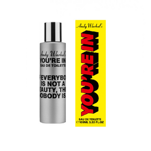 Comme des Garcons Andy Warhol's YOU'RE IN If Everybody Is Not A Beauty Then Nobody Is Unisex