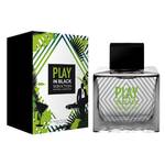 Antonio Banderas PLAY IN BLACK SEDUCTION Men